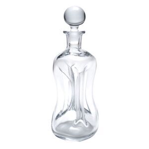 Vtg 60's Holmgaard Danish Clear Klukkluk Decanter